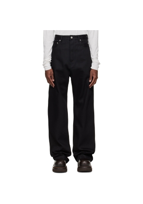 Rick Owens DRKSHDW Black Temple Strobe Jeans