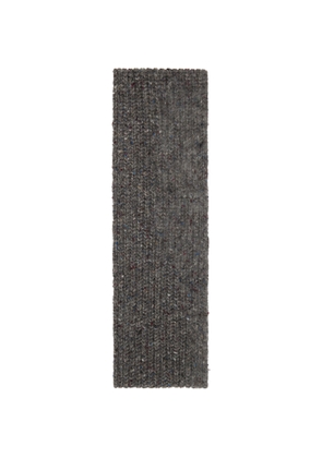 Maison Margiela Gray Virgin Wool Scarf