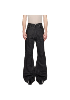 Rick Owens DRKSHDW Black Temple Bolan Bootcut Jeans