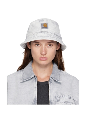 Carhartt Work In Progress Gray Bane Bucket Hat