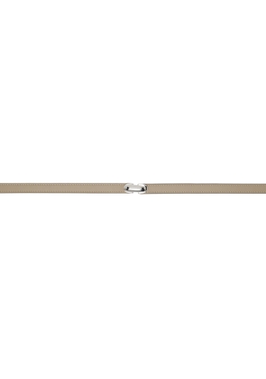 Savette Taupe Symmetry Belt