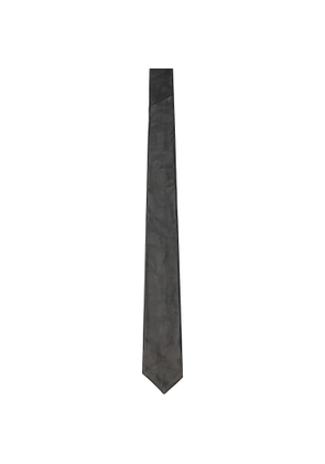 Deadwood Black Timo Leather Tie