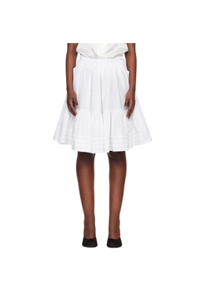 Hai White Ida Miniskirt