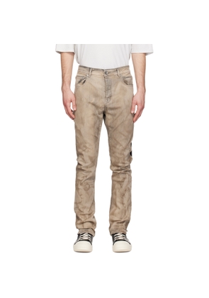 Rick Owens DRKSHDW Gray Temple Detroit Cut Jeans