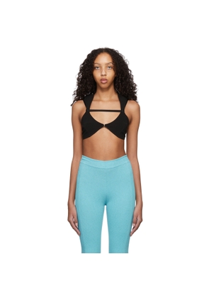 JACQUEMUS Black 'Le Bandeau Veleiro' Bra
