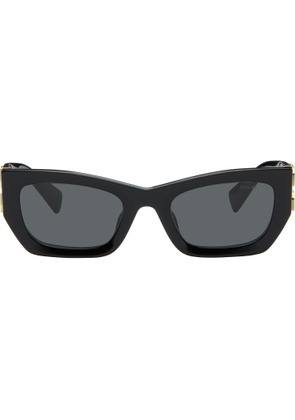 Miu Miu Eyewear Black Miu Glimpse Sunglasses