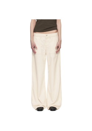 JEANERICA White Guell Trousers