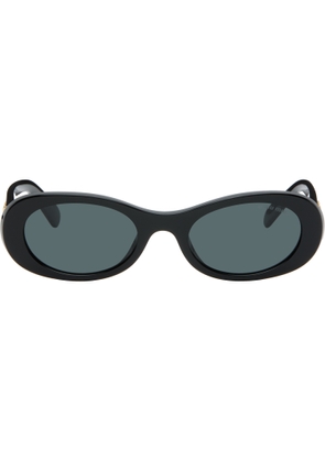 Miu Miu Eyewear Black Miu Glimpse Sunglasses