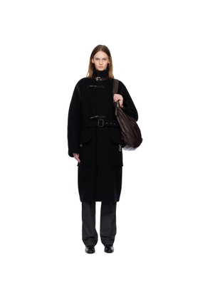 LEMAIRE Black Duffle Coat