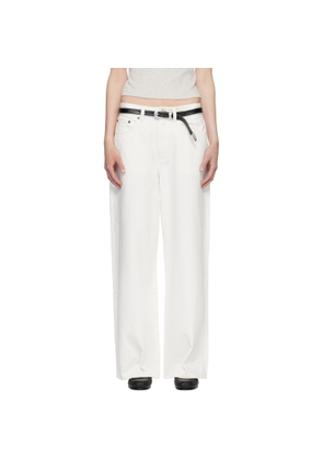 JEANERICA White Belem Jeans