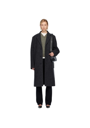 Maison Margiela Gray Wool Coat