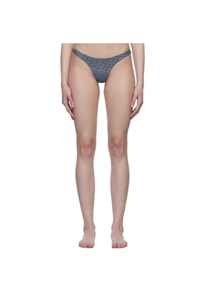 Magda Butrym Navy Thin Bikini Bottoms