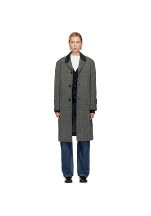 Maison Margiela Black Wool Coat