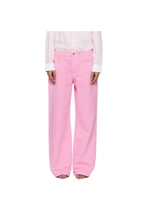Casablanca Pink Monogram Jeans