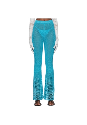Isa Boulder SSENSE Exclusive Blue Lounge Pants