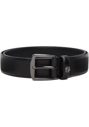 BOSS Black Double B Monogram Leather Belt