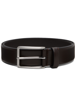 BOSS Brown Pin-Buckle Leather Belt
