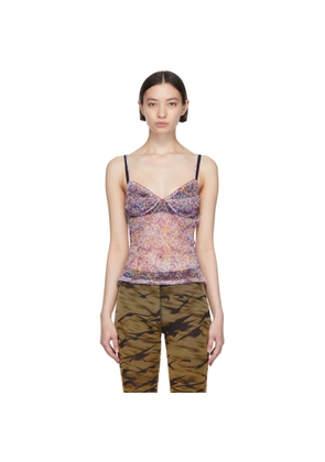 PRISCAVera Purple Polyester Tank Top