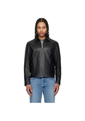 BOSS Black Regular Fit Nappa Leather Jacket