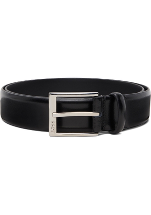 BOSS Black Branded-Buckle Made In Italy Belt