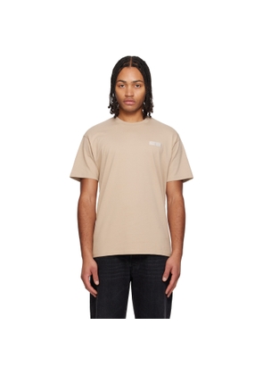 Givenchy Beige 'GIVENCHY Paris' Gros Grain T-shirt
