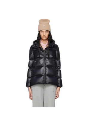 Moncler Black Seritte Short Down Jacket