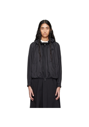 Moncler Black Auxonne Windbreaker Jacket