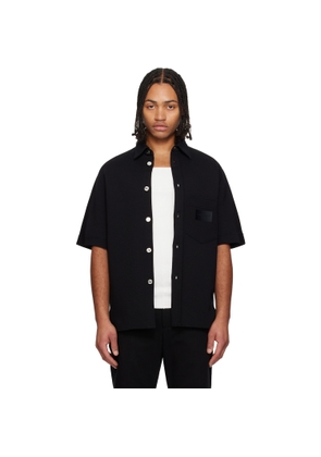Givenchy Black 'GIVENCHY Paris' Patch Shirt