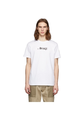 Moncler Genius 2 Moncler 1952 White Awake NY Edition Logo T-Shirt