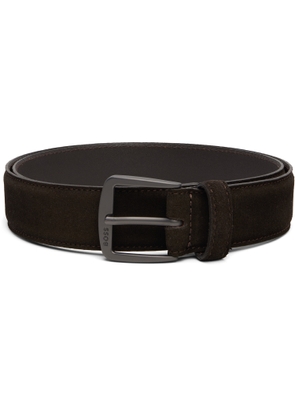 BOSS Brown Pin-Buckle Belt