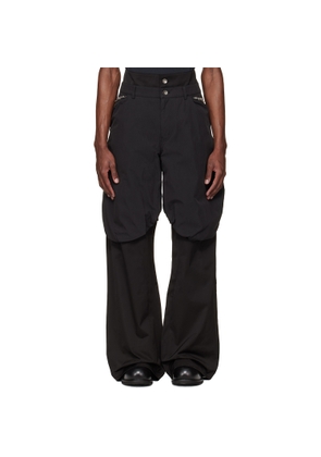 FFFPOSTALSERVICE Black Bolsu Double Layered Trousers