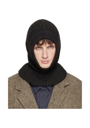 LEMAIRE Brown Hood Balaclava