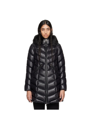 Moncler Black Fulmarus Down Coat