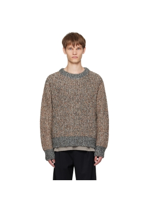 Song for the Mute Brown Oversized Sweater
