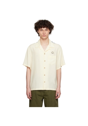 Moncler Genius Mercedes-Benz by NIGO Off-White Satin Shirt