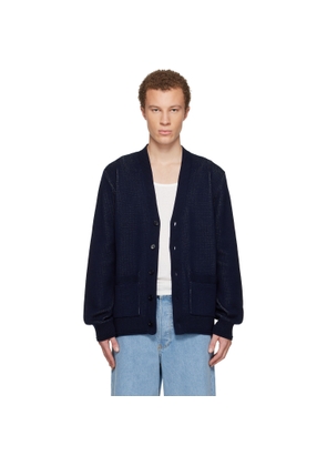 Givenchy Navy V-Neck Cardigan
