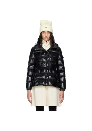 Moncler Black Barante Short Down Jacket