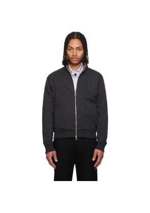 Givenchy Gray 'GIVENCHY Paris' Gros Grain Sweatshirt