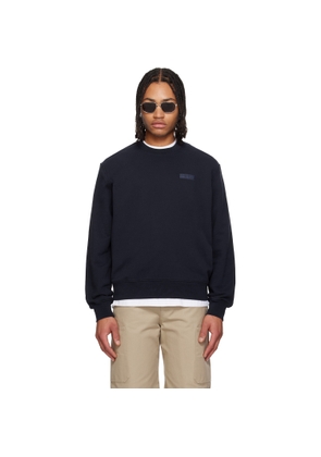 Givenchy Navy 'GIVENCHY Paris' Gros Grain Sweatshirt