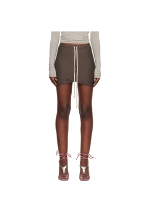 Rick Owens DRKSHDW Gray Temple Buds Shorts