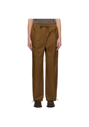 Weekend Max Mara Brown Rosatea Trousers