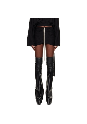 Rick Owens DRKSHDW Black Temple Buds Shorts