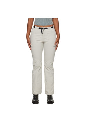 OK Gray Embroidered Trousers