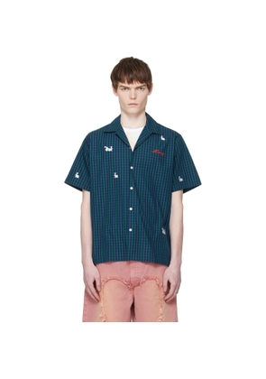 Carne Bollente Blue 'Check Me Out' Shirt