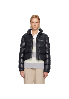 Moncler Black Petra Short Down Jacket