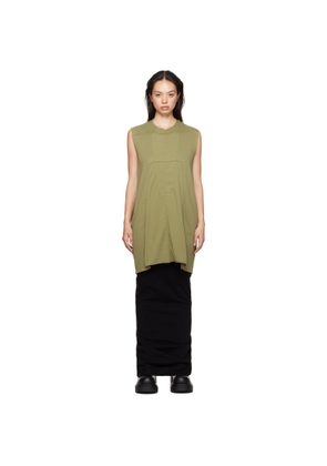 Rick Owens DRKSHDW Khaki Luxor SL Tank Top