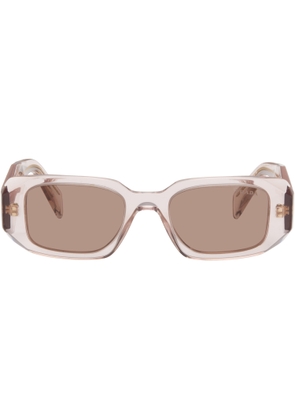 Prada Eyewear Pink 'Prada Symbole' Sunglasses