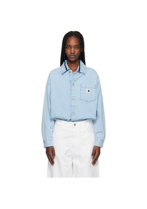 Carhartt Work In Progress Blue Alta Denim Shirt
