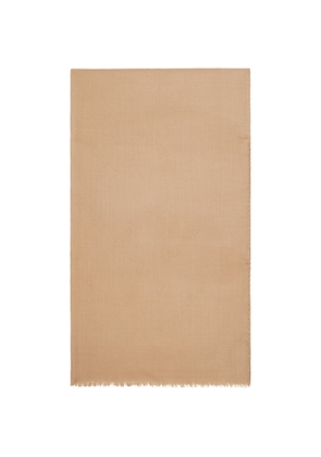 Max Mara Tan Mxazinnia Scarf
