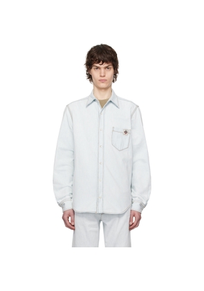 Bally Blue Faded Denim Shirt